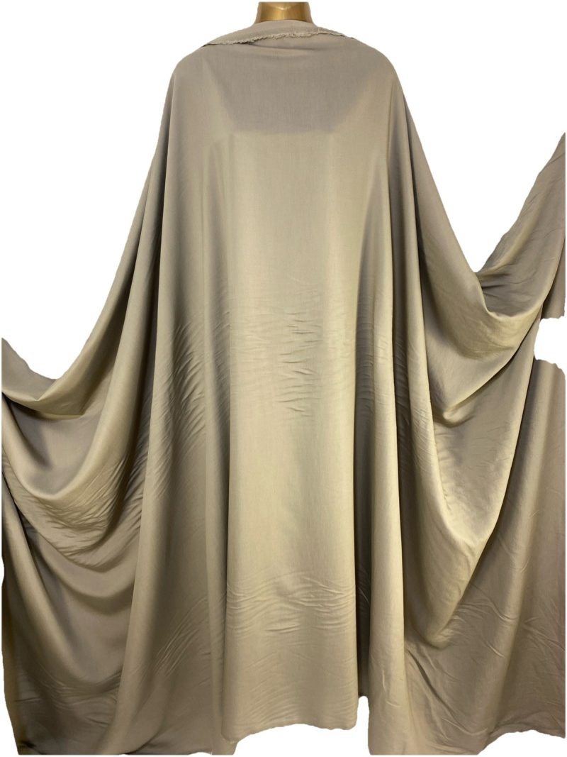 NewSoft Viscose Solid Plain Stone Taupe Colour DressCraft FabricFREE PP 226763000119