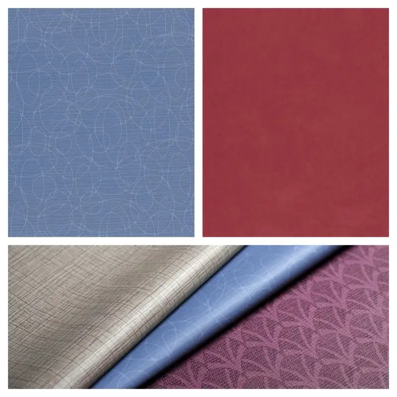 Panaz Venture Rose Hyacinth Faux Leather Upholstery Fabric Remnant CLEARANCE 226852626819